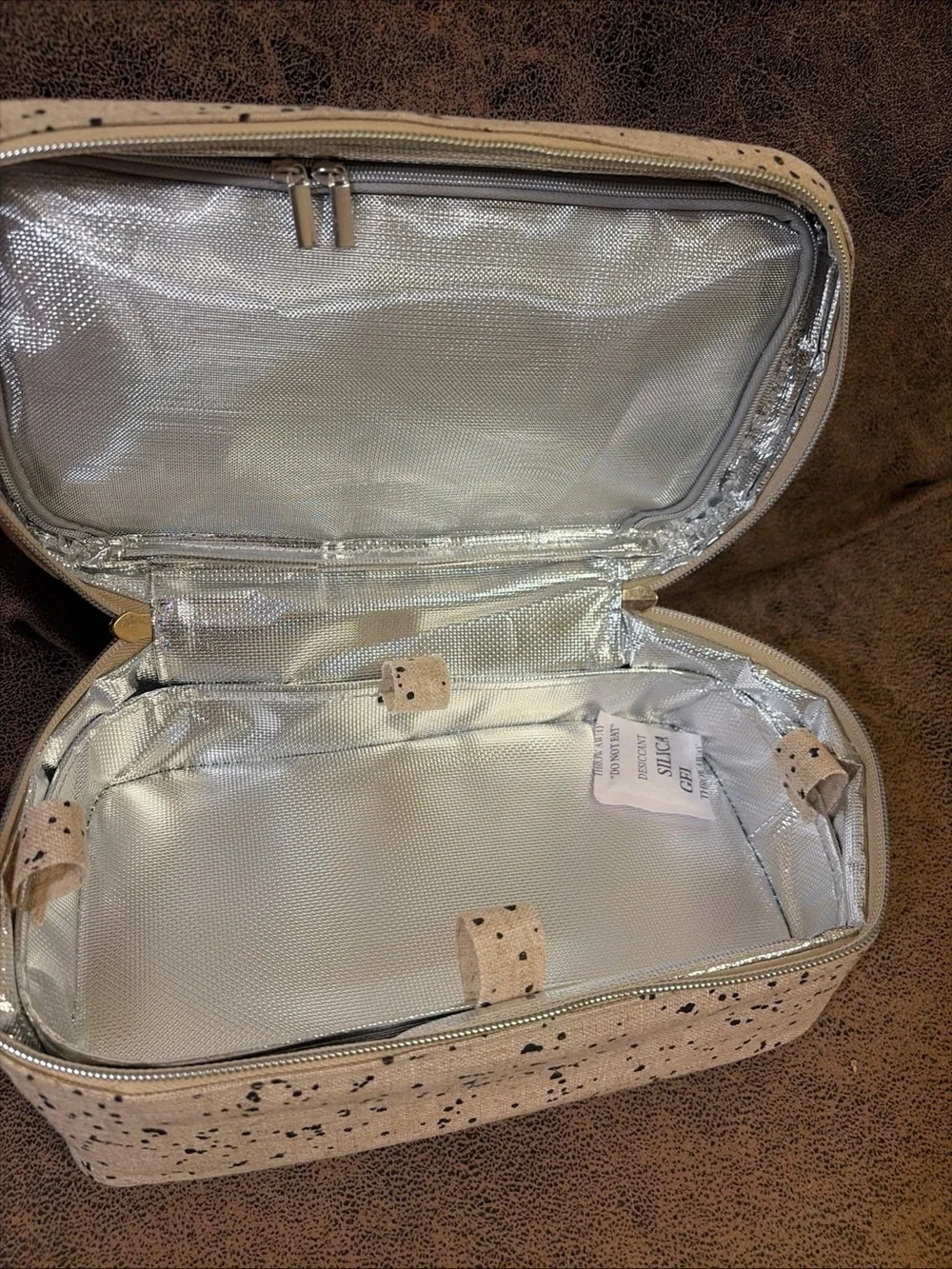 Beauty Poche - Cosmetic Bag & Makeup Organizer for Travel, Three-Tiered, Line...